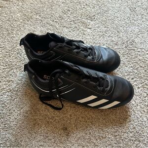 Adidas Kids Black and White Sneakers